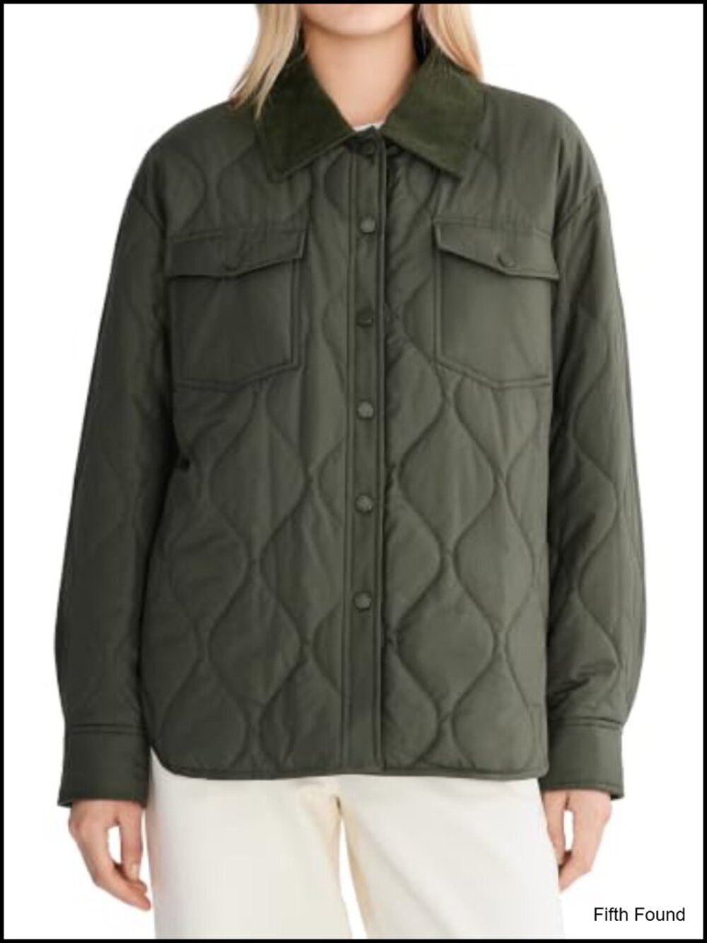 Womens Cropped Quilted Lightweight Puffer Jacket Relaxed Fit Coat